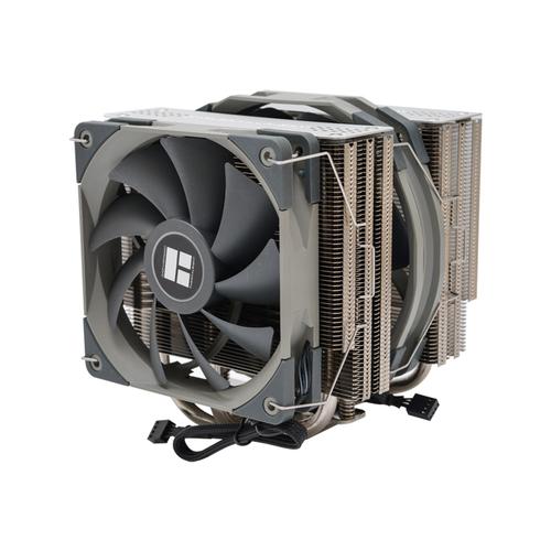 Cooler CPU Thermalright Frost Spirit 140, Racire cu aer, 120+140mm, 1500 RPM, PWM (Gri)