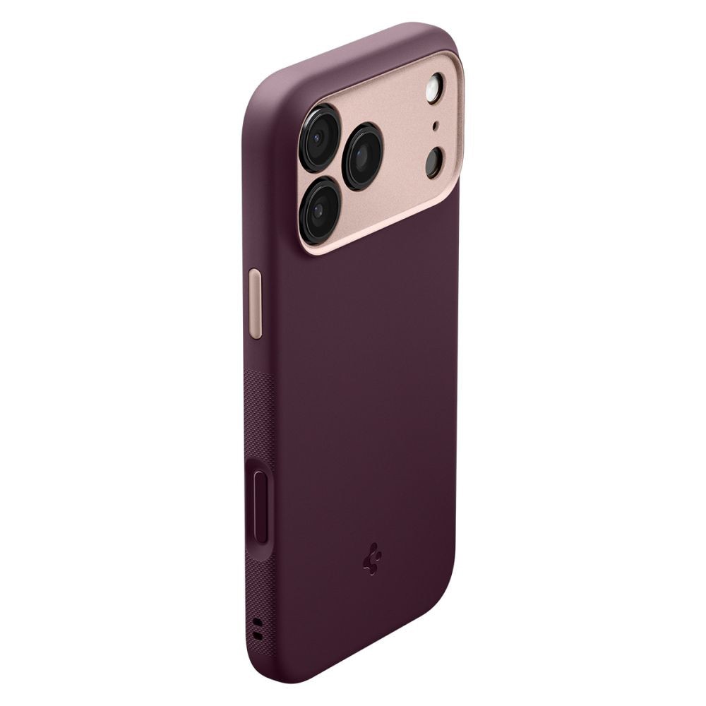 Husa compatibila cu Samsung iPhone 17 Pro, Spigen, Caseology Nano Pop MagSafe (ACS10327), bordo