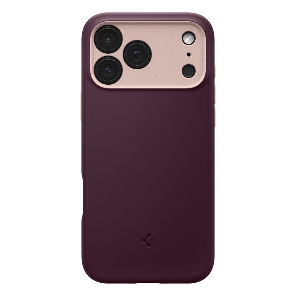 Husa compatibila cu Samsung iPhone 17 Pro, Spigen, Caseology Nano Pop MagSafe (ACS10327), bordo