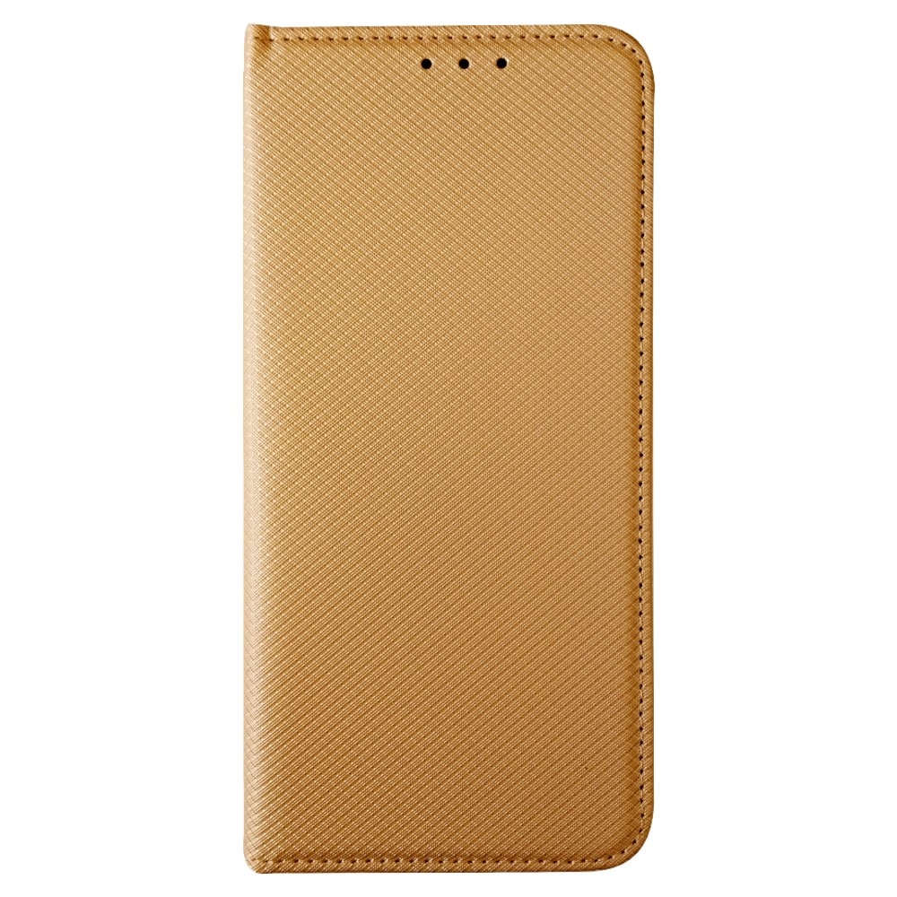 Husă de protecție PartnerTele Book, Smart, pentru Realme 14x, Auriu/Gri