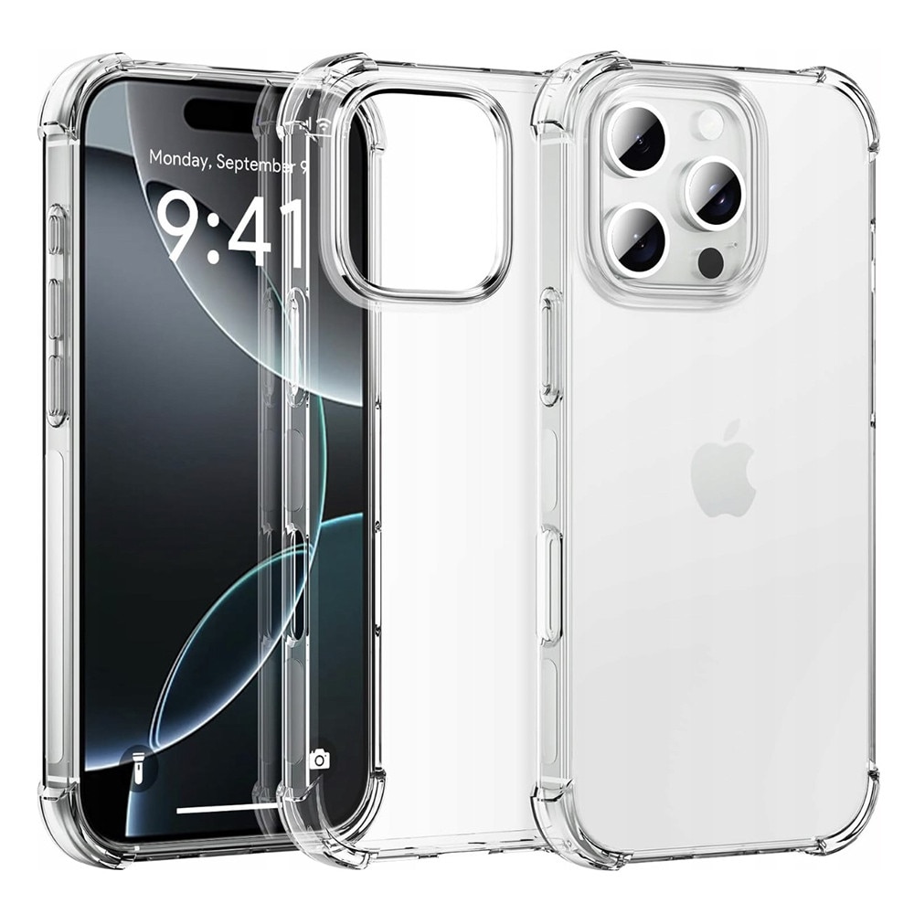 Husa Protectie pentru iPhone 16 Pro, AIR Protect, K92, Termoplastic, Transparent