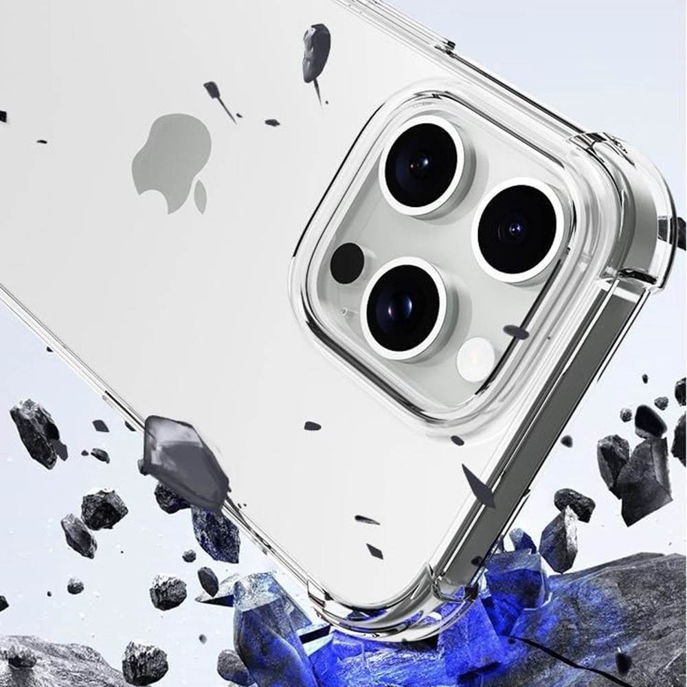 Husa Protectie pentru iPhone 16 Pro, AIR Protect, K92, Termoplastic, Transparent