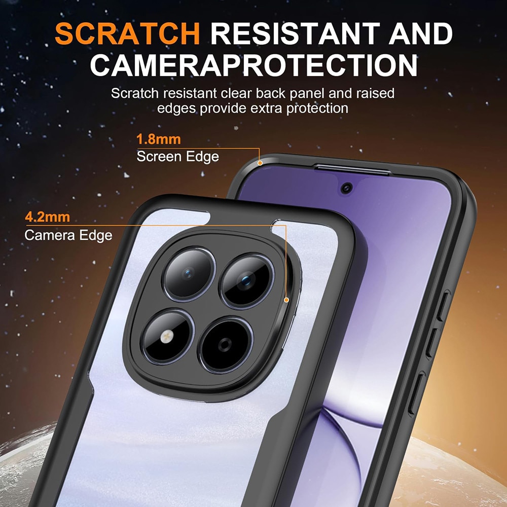 Carcasa de protectie pentru Xiaomi Redmi Note 15 Pro 5G, negru