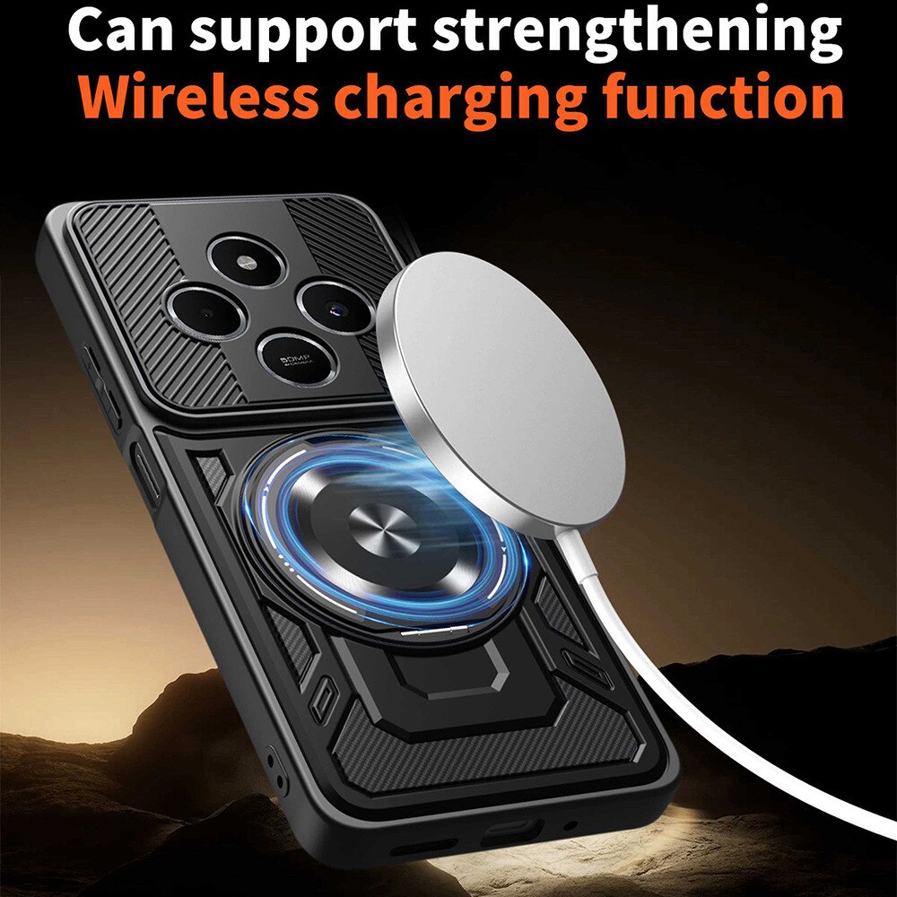 Carcasa de protectie pentru Xiaomi Redmi 14C / Xiaomi Poco C75, negru