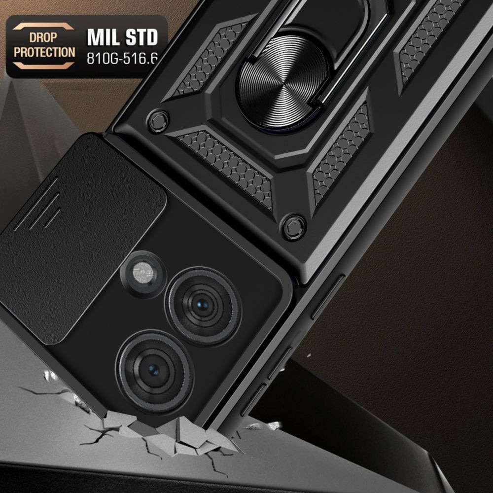 Carcasa de protectie pentru Motorola Edge 50 Ultra, negru
