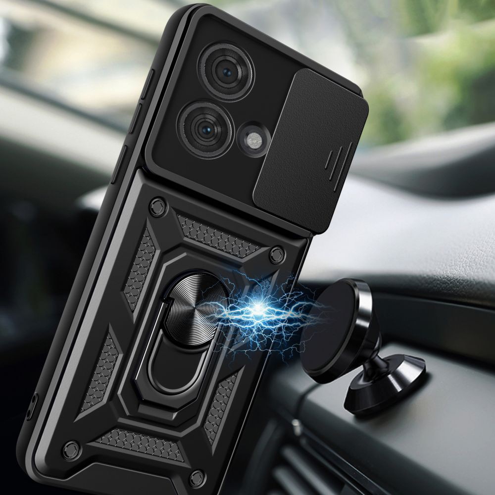 Carcasa de protectie pentru Motorola Edge 50 Ultra, negru