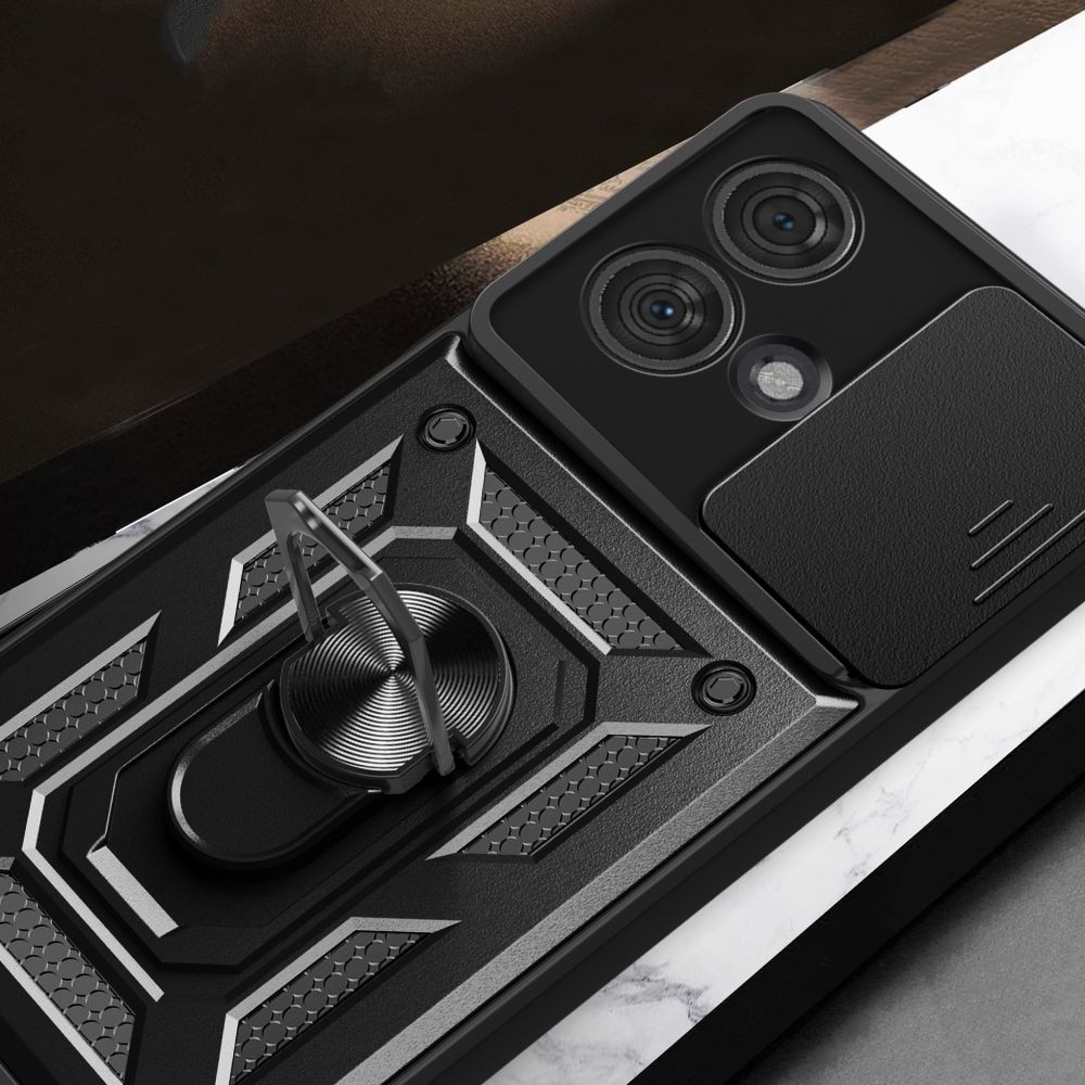 Carcasa de protectie pentru Motorola Edge 50 Ultra, negru
