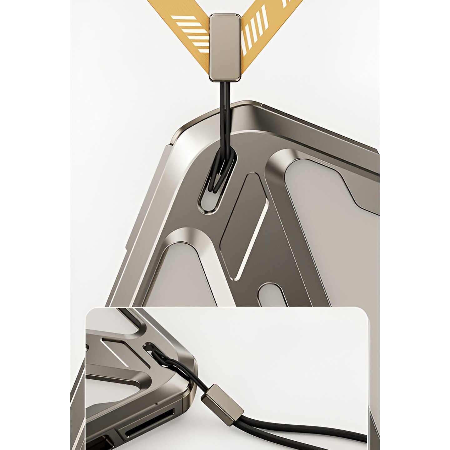 Husa de Protectie Armor Metal Compatibila cu iPhone 15 Pro Max, Antizgariere, Antisoc, Protectie Sup