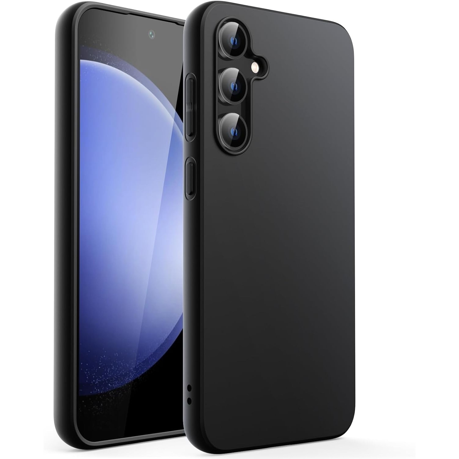 Husa de Protectie Matte TPU, pentru Samsung Galaxy S23 FE 5G, Protectie Camera, Antisoc, Antizgarier
