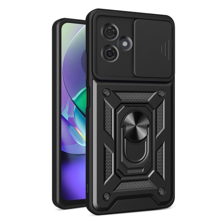 Carcasa de protectie pentru Motorola Moto G54, negru