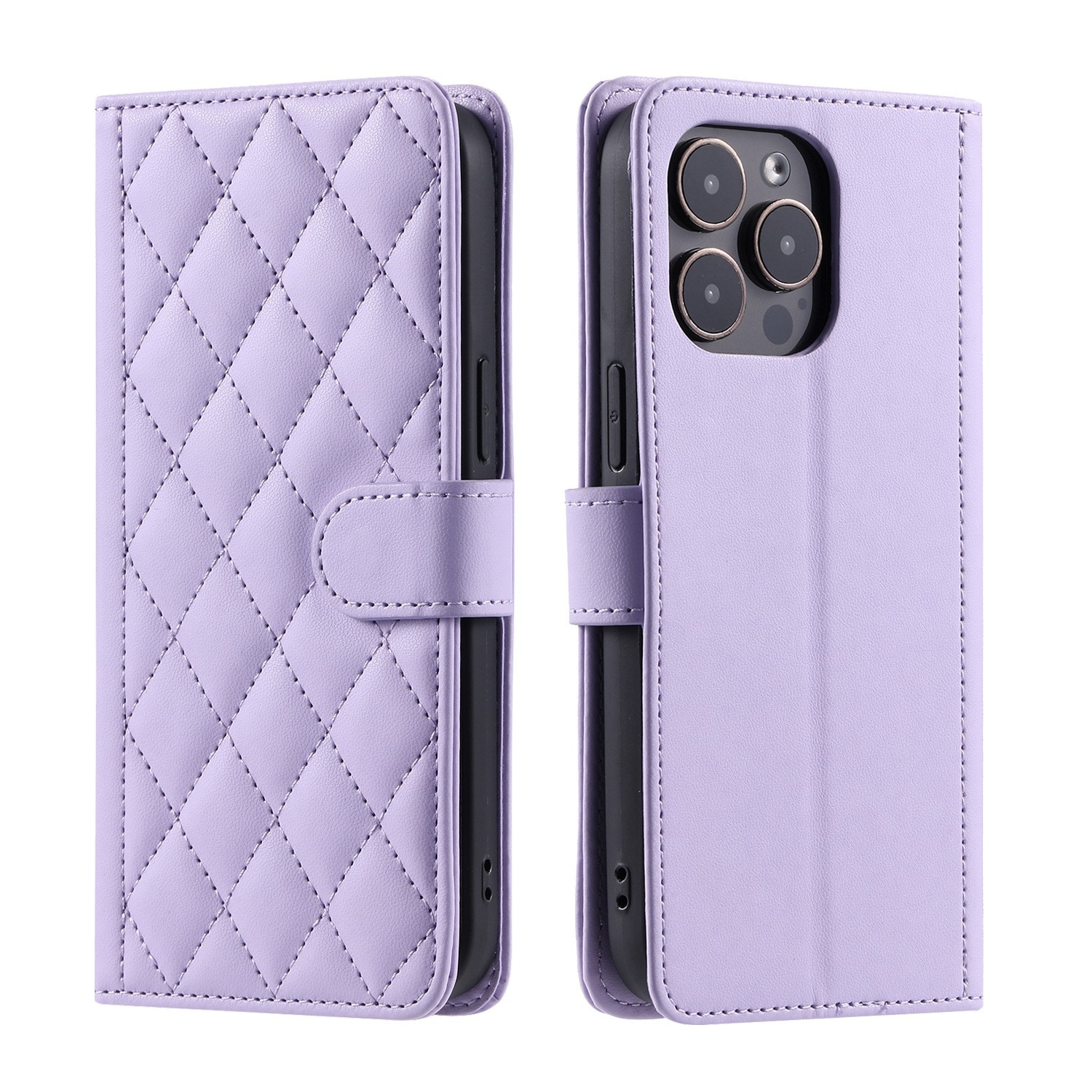 Husa de Protectie Tip Carte, pentru Apple iPhone 15, Model cu Suport si Capsa, Antisoc, Rezistenta l