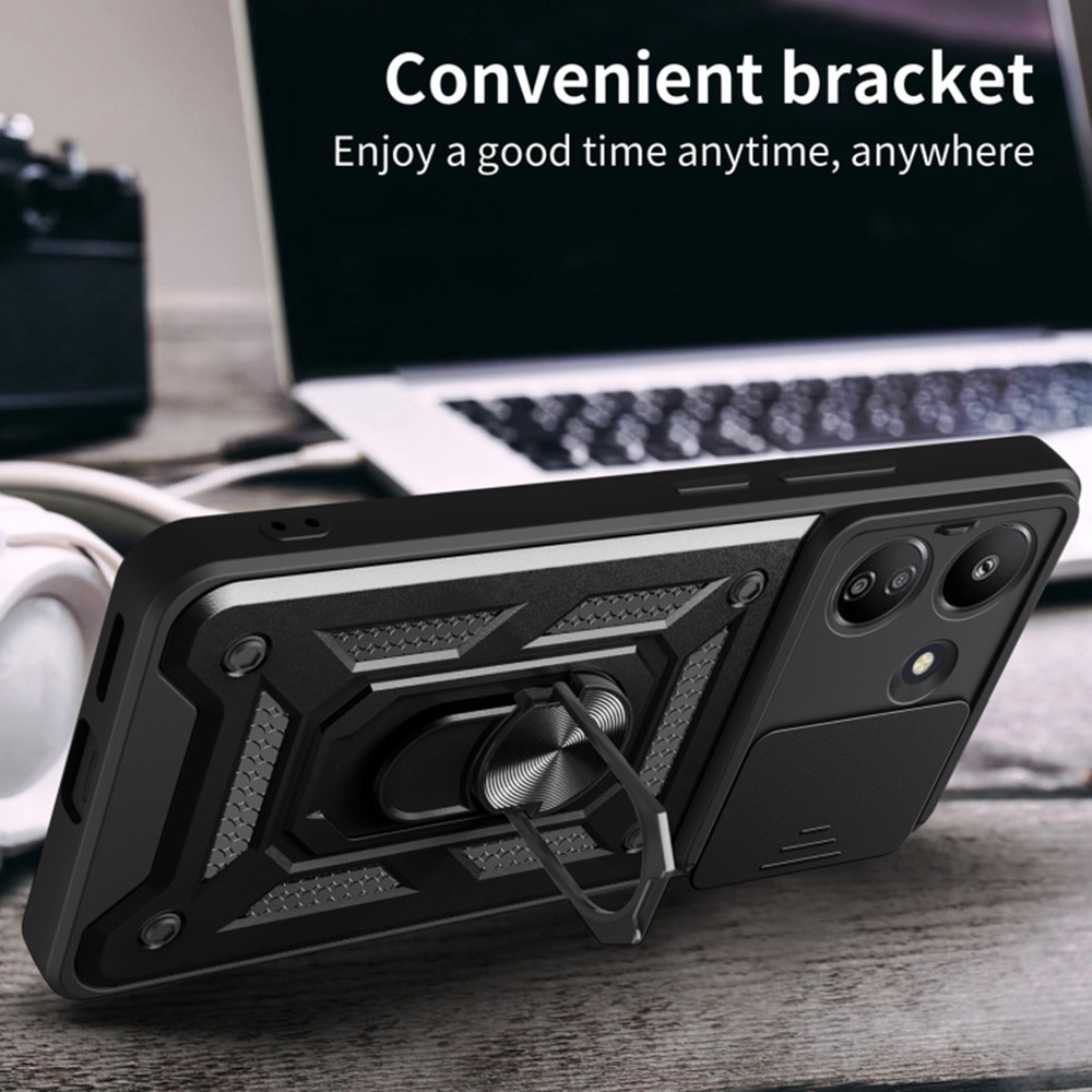 Carcasa de protectie pentru Xiaomi Redmi 13C 4G / Xiaomi Poco C65, negru