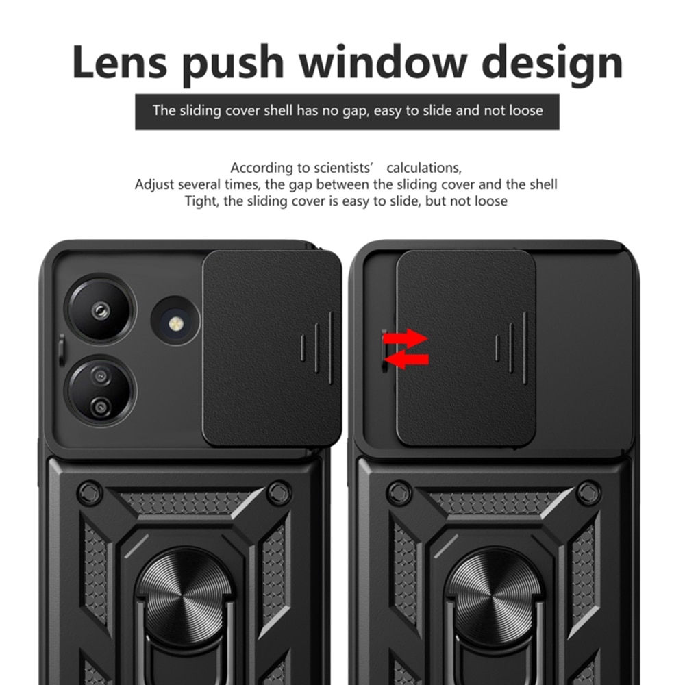 Carcasa de protectie pentru Xiaomi Redmi 13C 4G / Xiaomi Poco C65, negru