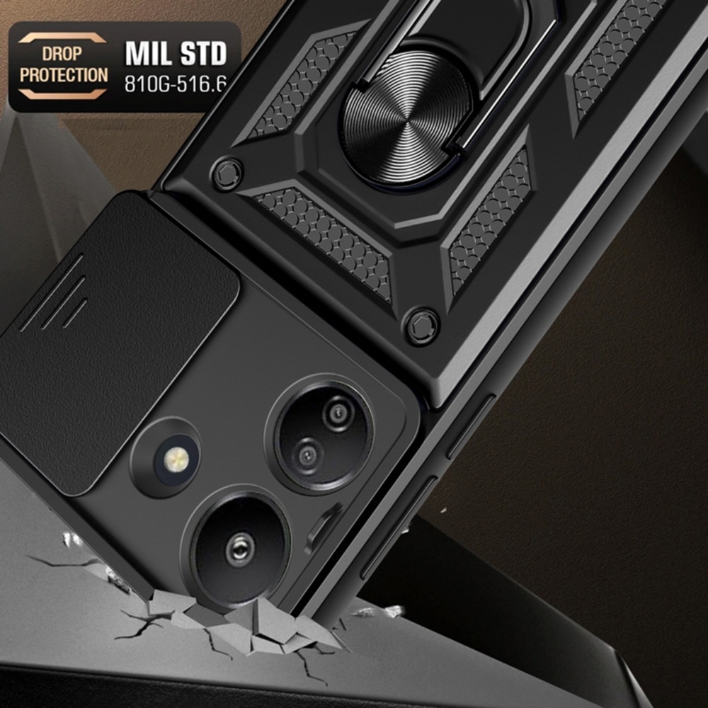Carcasa de protectie pentru Xiaomi Redmi 13C 4G / Xiaomi Poco C65, negru