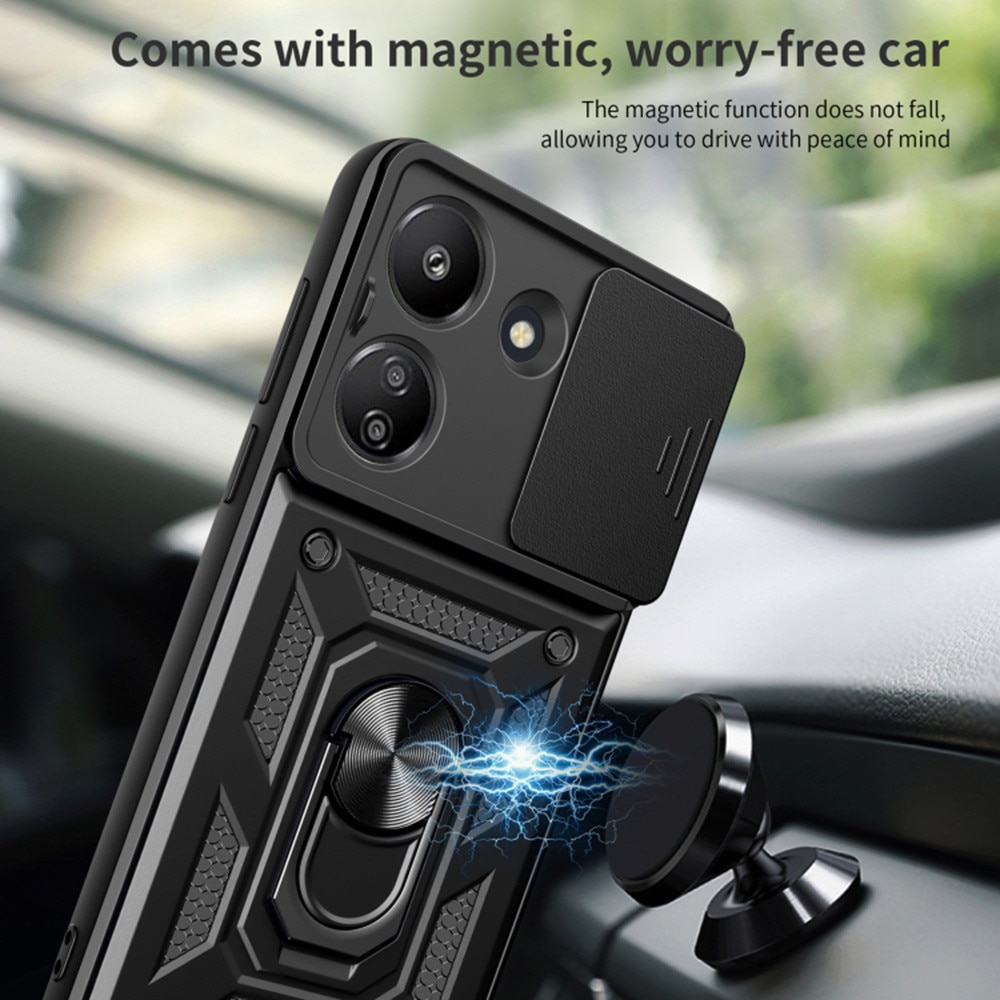 Carcasa de protectie pentru Xiaomi Redmi 13C 4G / Xiaomi Poco C65, negru