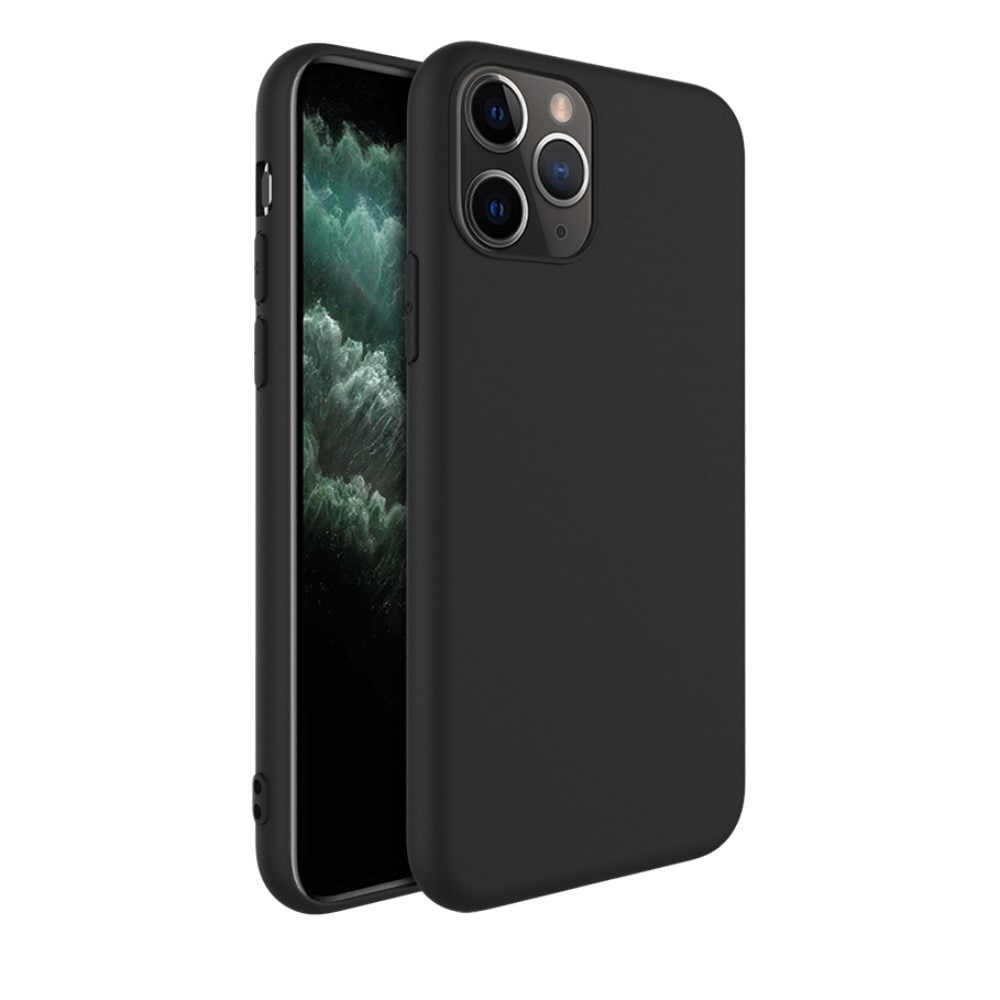 Husa protectie compatibila cu Apple iPhone 13 Pro Matte Tpu Negru Mat