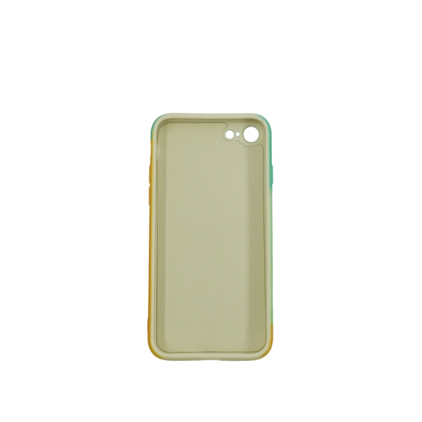 Husa protectie compatibila cu Apple iPhone XR Tpu Ombre, Verde/Portocaliu