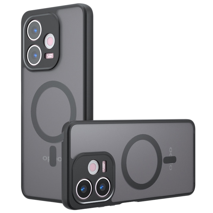Carcasa de protectie pentru Oppo A5 Pro 5G / Oppo A5 Pro 4G, negru frost