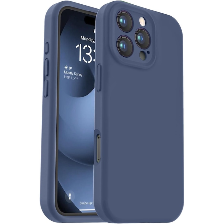 Husa de Protectie Matte TPU, pentru Realme C53, Protectie Camera, Antisoc, Antizgariere, Antialuneca