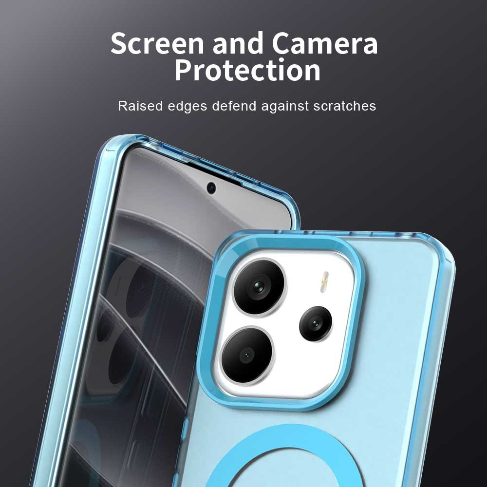 Carcasa de protectie pentru Xiaomi Redmi Note 14 4G (Regional), albastru