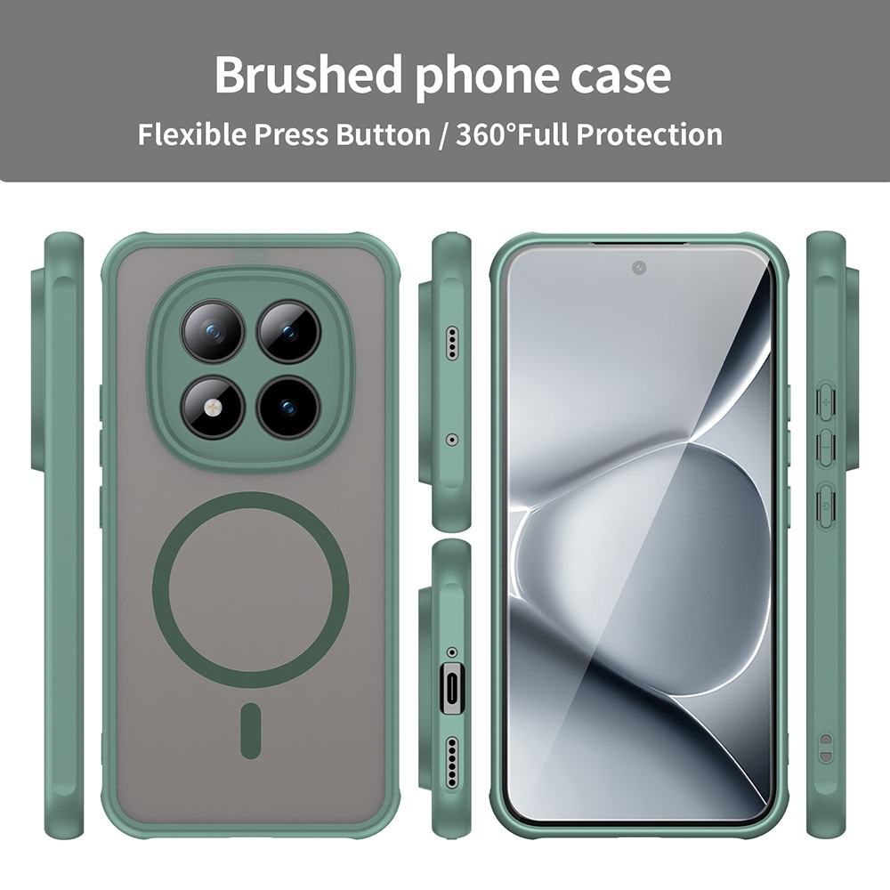 Carcasa de protectie pentru Xiaomi Redmi Note 15 Pro+ 5G / Xiaomi Poco M8 Pro 5G, verde