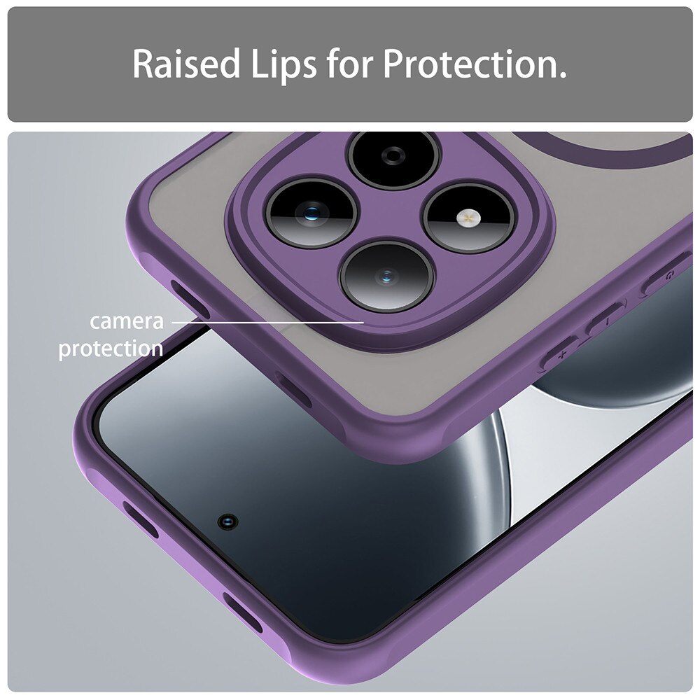 Carcasa de protectie pentru Xiaomi Redmi Note 15 Pro 5G, mov
