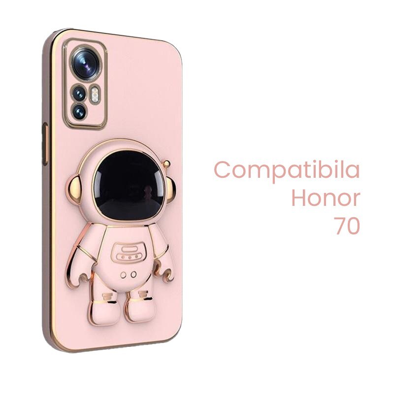 Husa de Protectie 2 in 1, Husa de Protectie pentru Honor 70, Model Astronaut, Husa cu Suport, din TP
