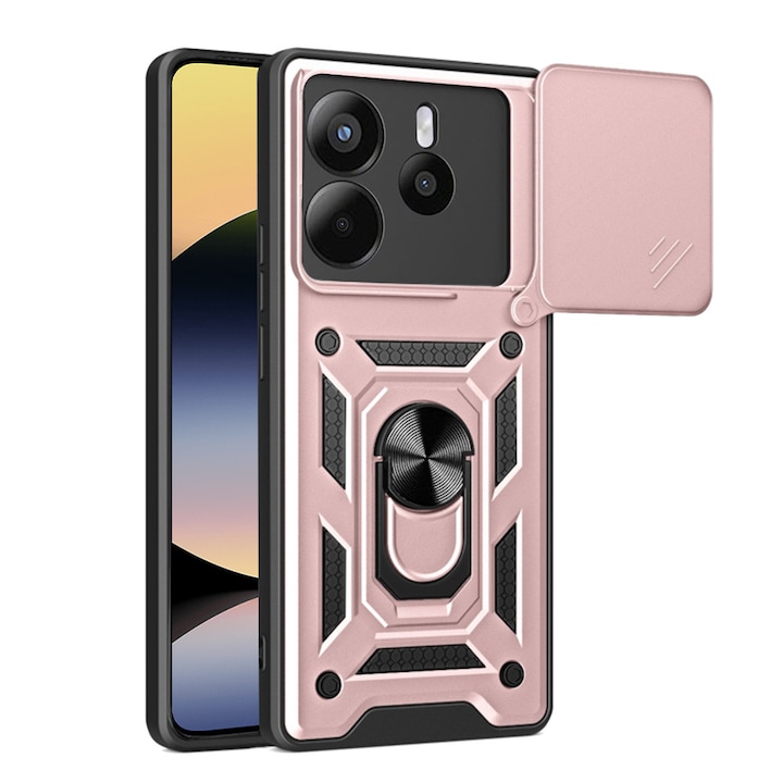 Carcasa de protectie pentru Xiaomi Redmi Note 14 4G (Regional), roz