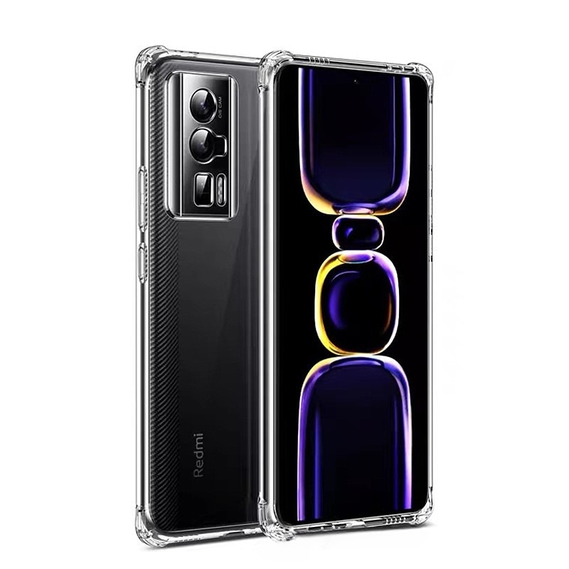 Husa de Protectie, Compatibila cu Xiaomi Redmi Note 13 Pro+ Plus, TPU Antisoc, Protectie Colturi, 1