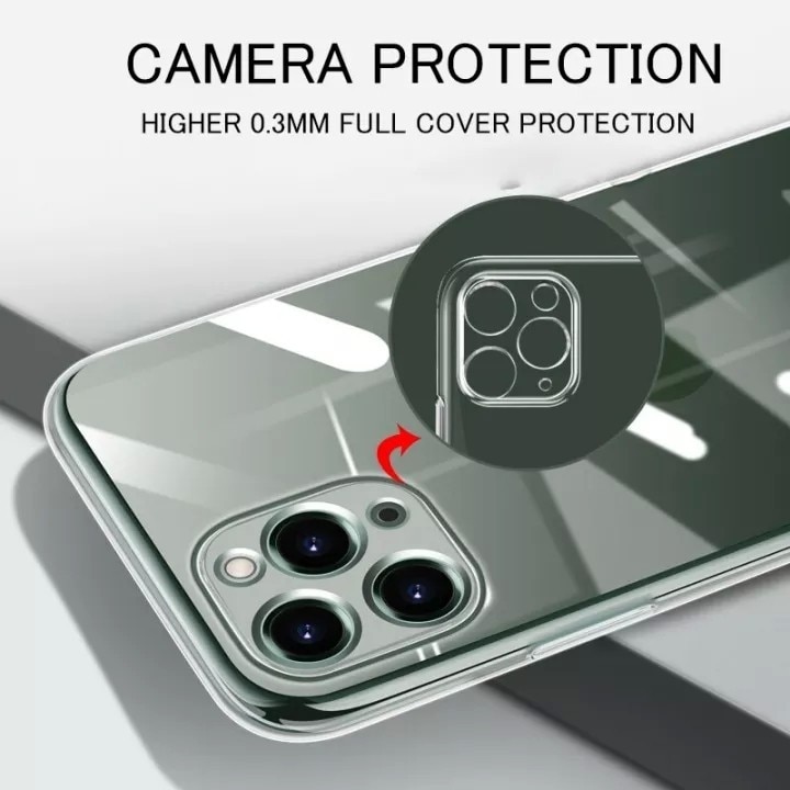 Husa protectie compatibila cu Apple iPhone 12 Pro Max Protect Plus Transparent
