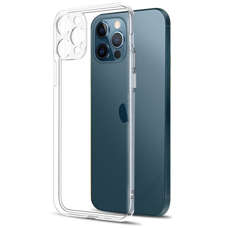 Husa protectie compatibila cu Apple iPhone 12 Pro Max Protect Plus Transparent