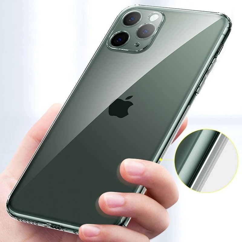 Husa protectie compatibila cu Apple iPhone 12 Pro Max Protect Plus Transparent