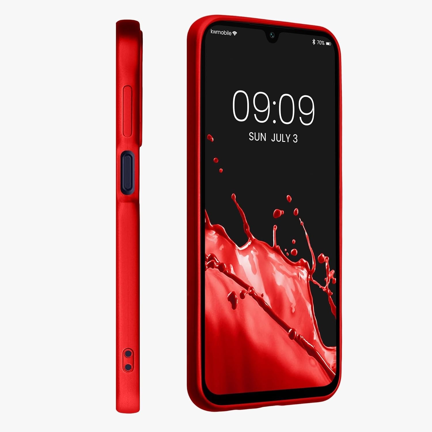 Husa de Protectie Matte TPU, pentru Samsung Galaxy A15, Protectie Camera, Antisoc, Antizgariere, Ant