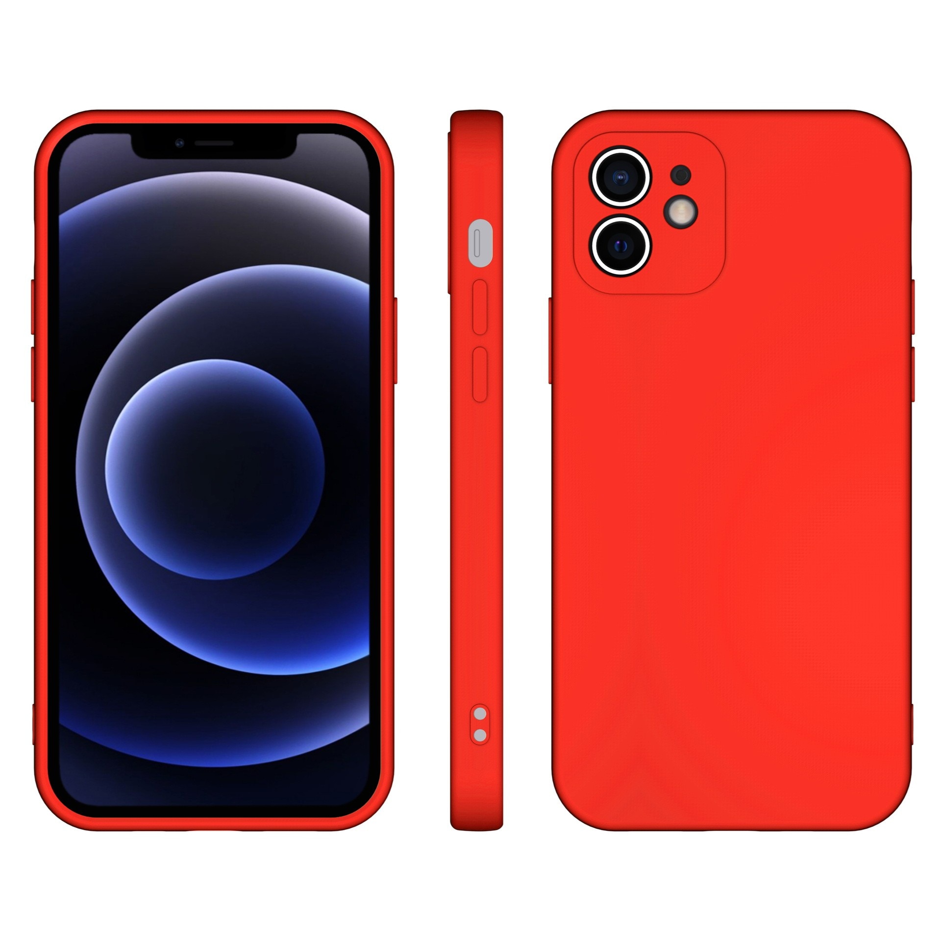 Carcasa pentru Samsung Galaxy S22 Plus, Liquid Silicone, cu Microfibra pe interior, Protectie Antiso