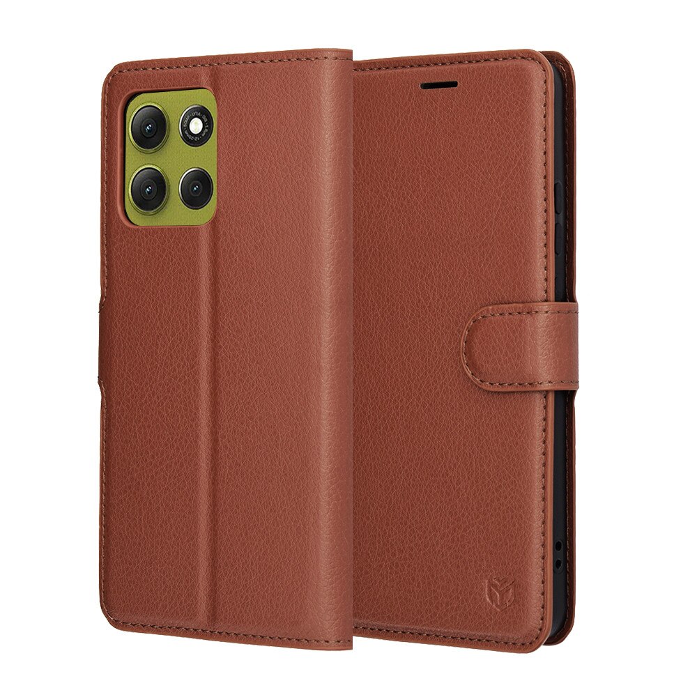 Carcasa de protectie pentru Motorola Moto G86, maro