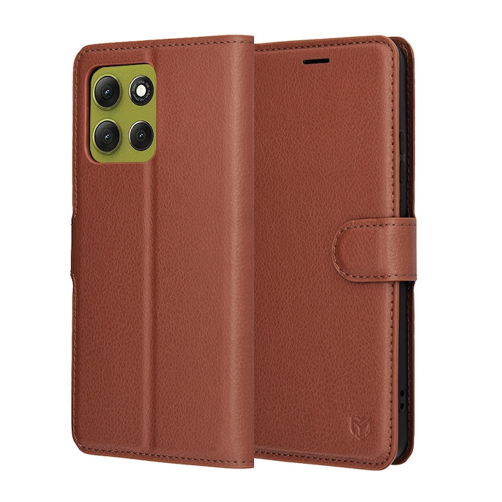 Carcasa de protectie pentru Motorola Moto G86, maro