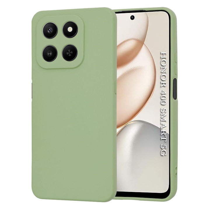 Carcasa de protectie pentru Honor 400 Smart 5G / Honor X7d 4G / Honor 400 Smart 4G, verde deschis