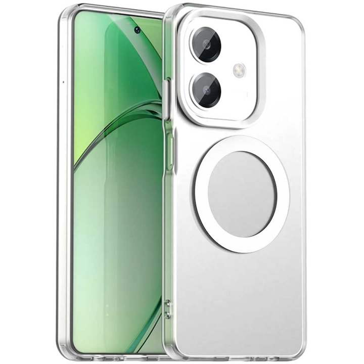 Carcasa de protectie pentru Oppo A40 4G / Oppo A60 5G, alb