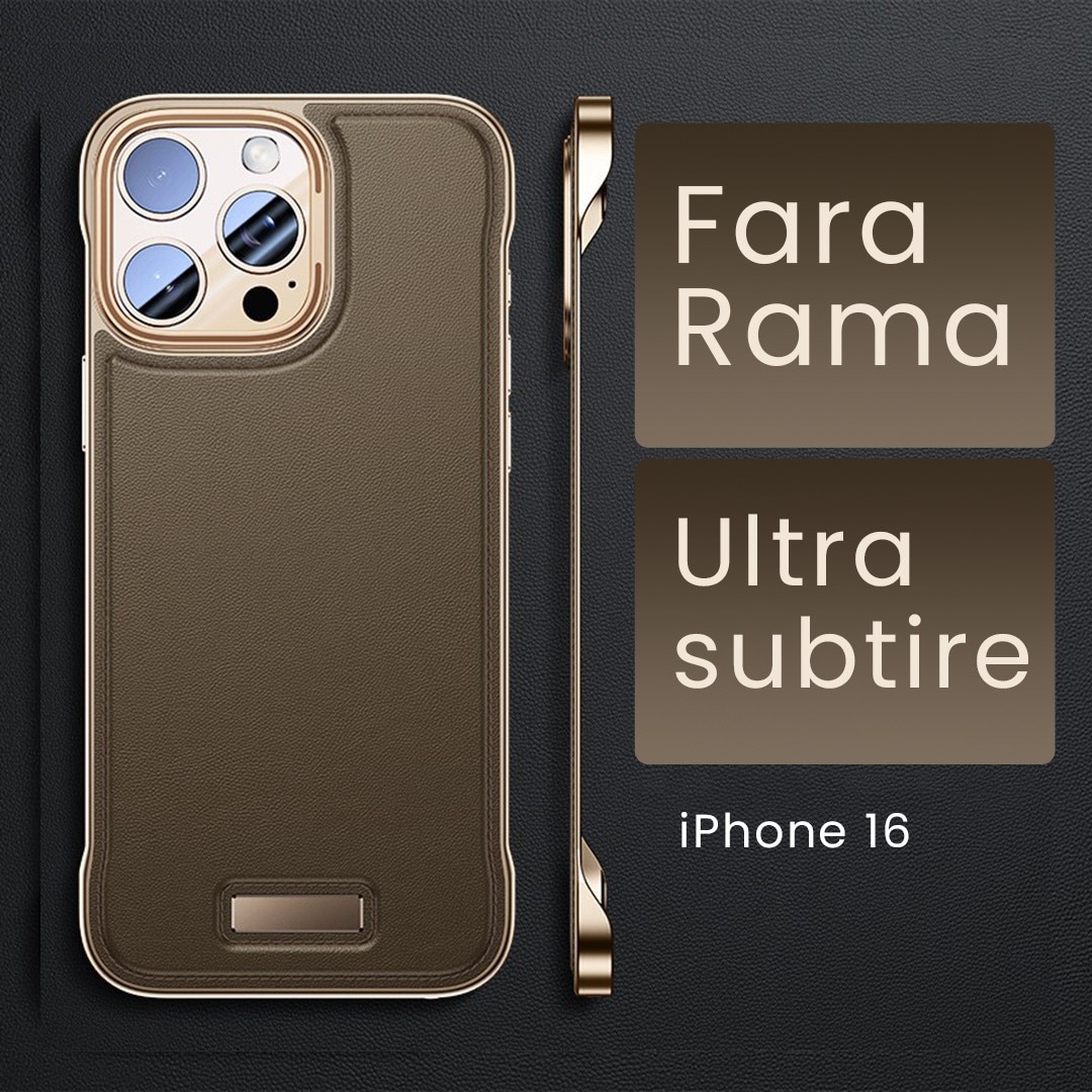 Carcasa pentru iPhone 16, husa de protectie pentru telefon, Design Modern fara margini, Subtire, din