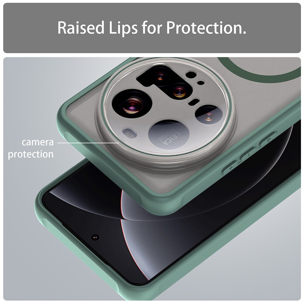 Carcasa de protectie pentru Xiaomi 15 Ultra, verde