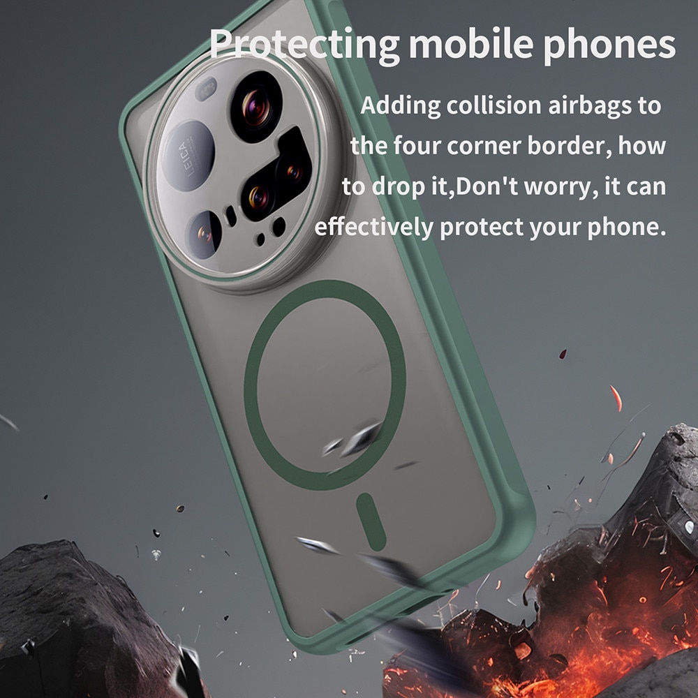 Carcasa de protectie pentru Xiaomi 15 Ultra, verde
