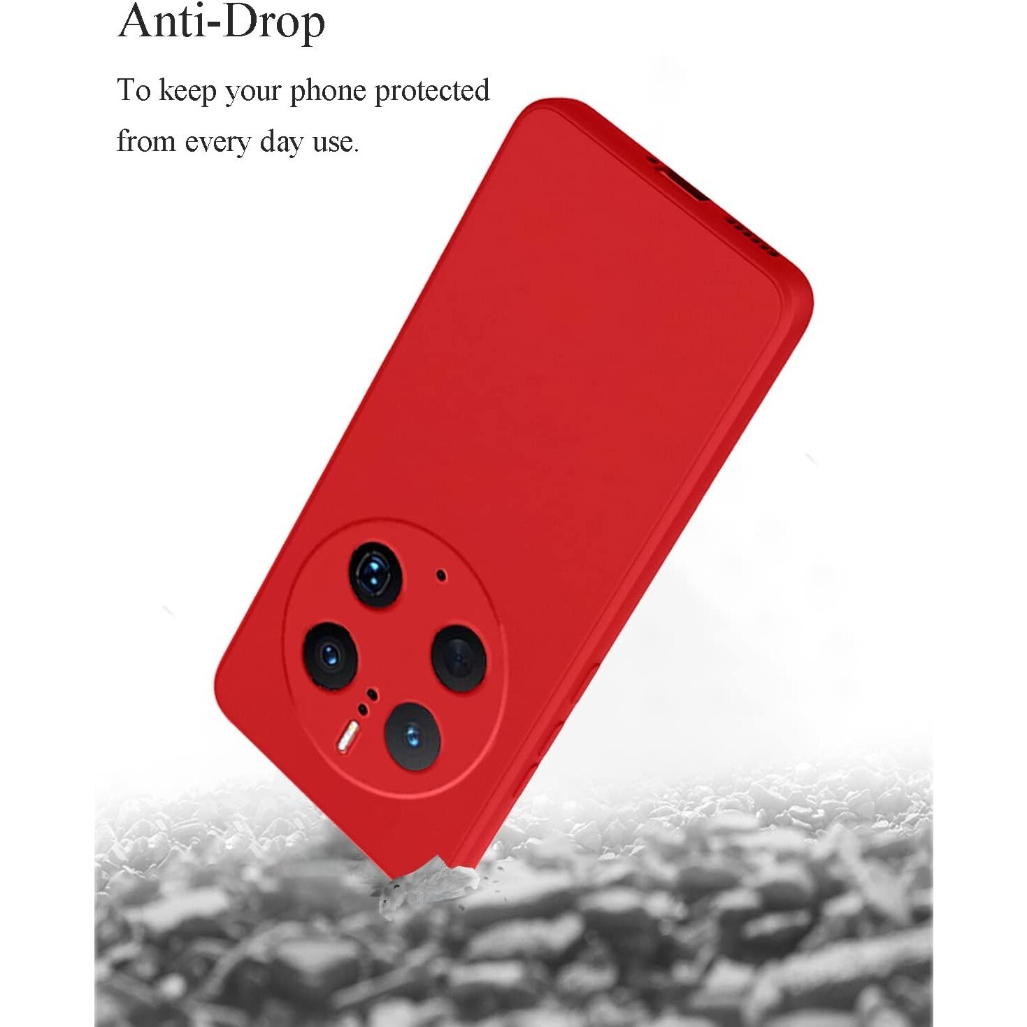 Husa de Protectie, pentru Huawei Mate 50 Pro, Liquid Silicone, cu Microfibra pe Interior, Protectie