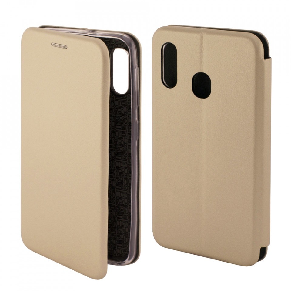 Husa de protectie compatibila cu Samsung Galaxy S9 Magnet Book Case Auriu