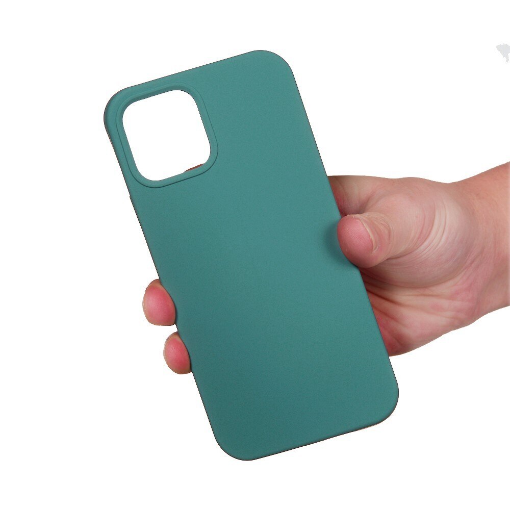 Husa protectie compatibila cu Samsung A03s Liquid Silicone Verde