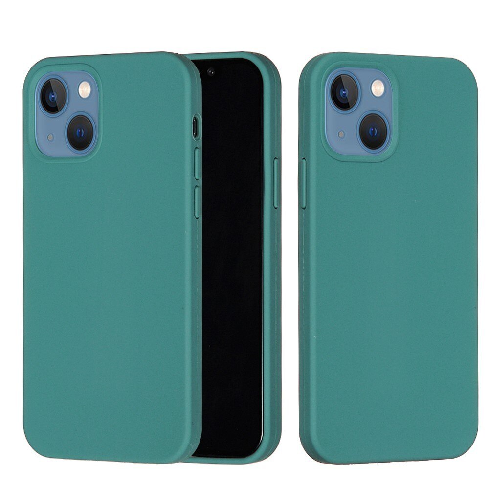 Husa protectie compatibila cu Samsung A03s Liquid Silicone Verde