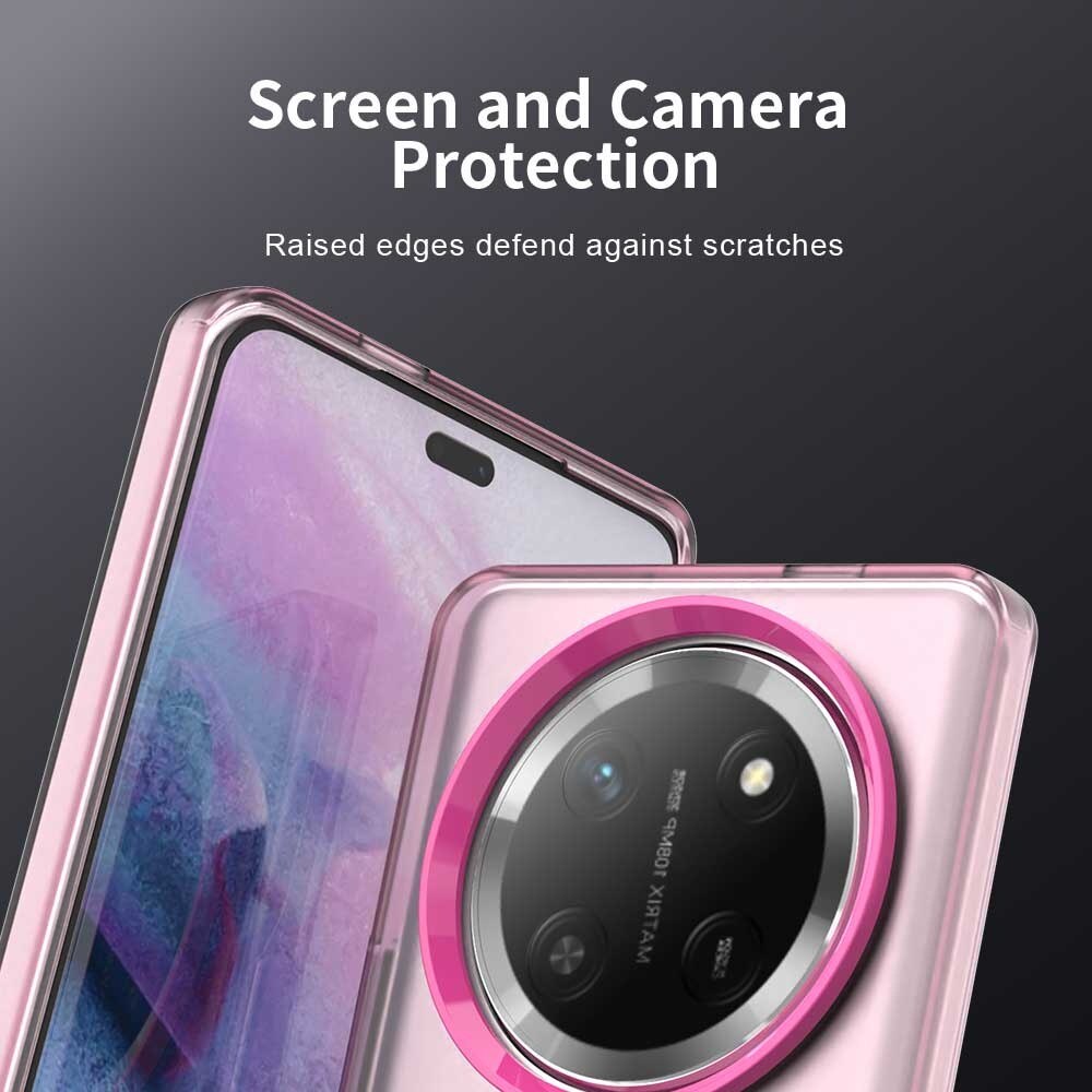 Carcasa de protectie pentru Honor X9c / Honor Magic7 Lite, roz