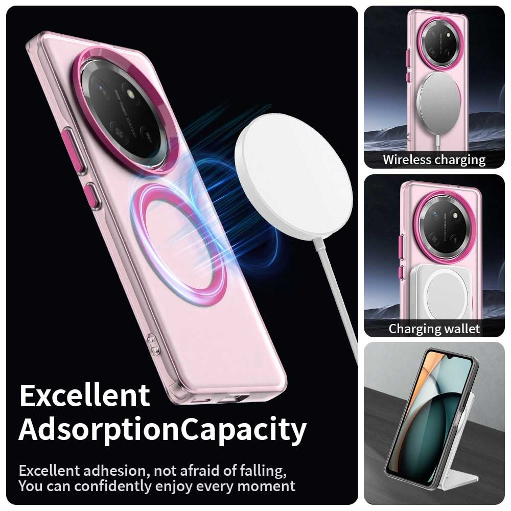 Carcasa de protectie pentru Honor X9c / Honor Magic7 Lite, roz