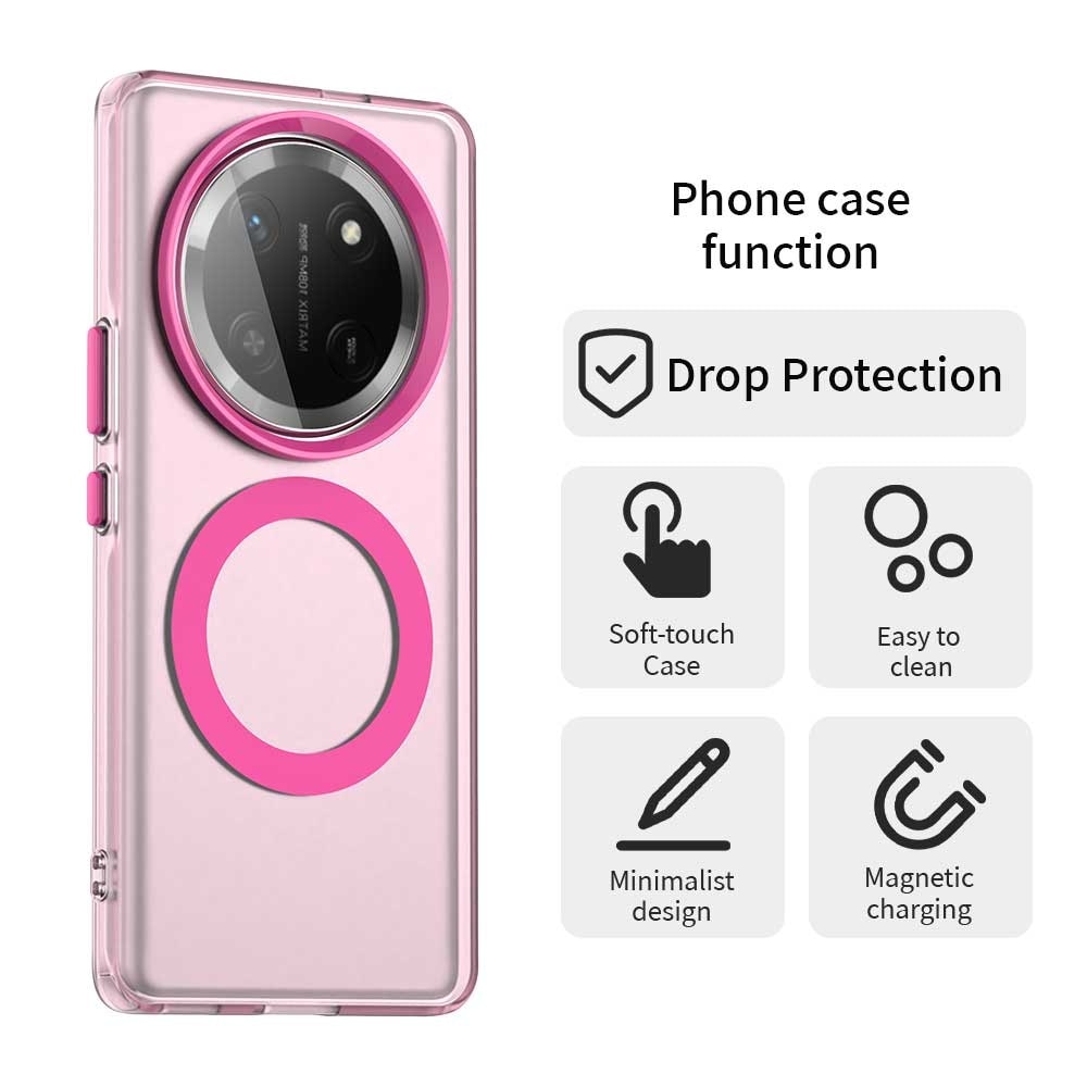 Carcasa de protectie pentru Honor X9c / Honor Magic7 Lite, roz