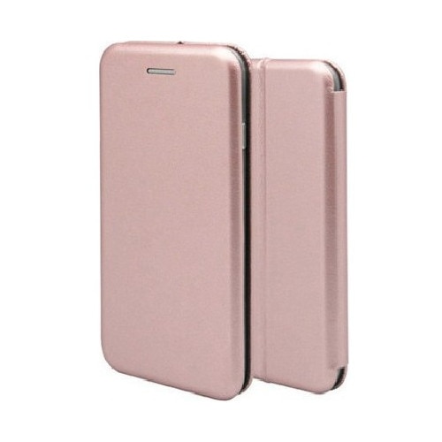 Husa de protectie compatibila cu Apple iPhone 11 Pro Magnet Book Case Roz-Auriu