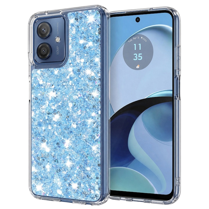 Carcasa de protectie pentru Motorola Moto G14, bleu